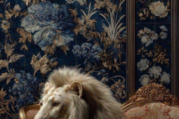 Yamila - El León de Porcelana: Majestuosidad en Kintsugi, Nieuw