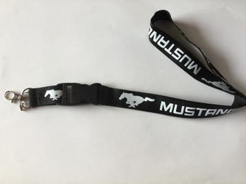 Keycord sleutelhanger mustang, Ophalen of Verzenden, Nieuw
