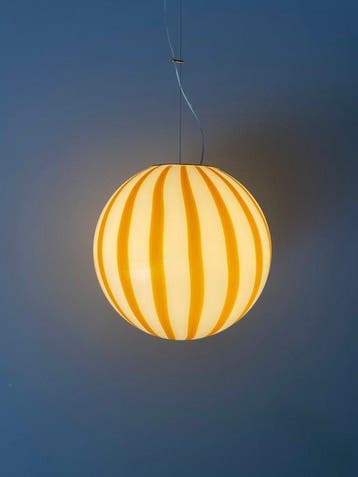 MIMU interior - Lustre - FILIGRANA STRIPES LAMP D40 - canne