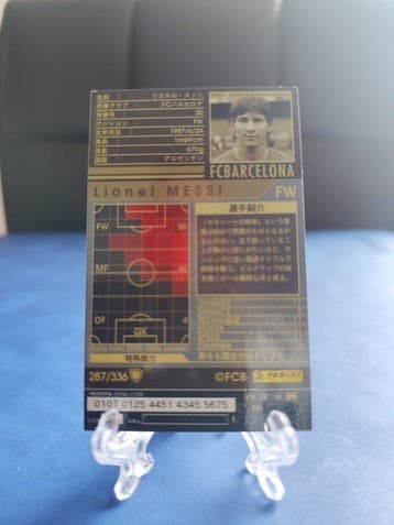 2005/06 Panini Panini European Clubs 2005-2006 Lionel Messi, Nieuw