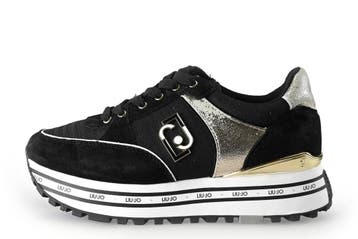 Liu Jo Sneakers in maat 38 Zwart, Kleding | Dames, Verzenden, Liu Jo, Zwart, Zo goed als nieuw