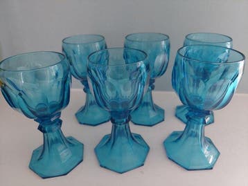 Val Saint Lambert, Baccarat - Drinkservies (6) - Kristal -