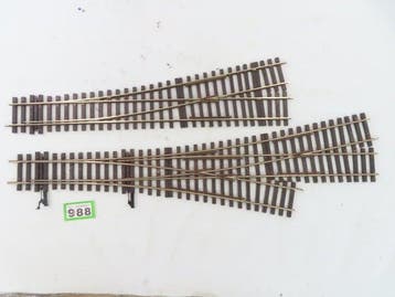 Lenz 0 - 45031/45036 - Voie ferrée pour trains miniatures