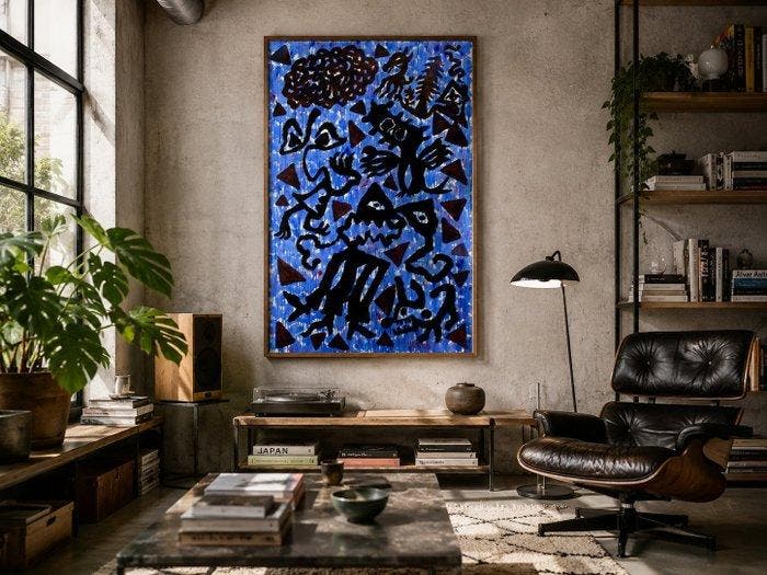 Ralf Altrieth - Come on lets dance - XXL, Antiek en Kunst, Kunst | Schilderijen | Modern
