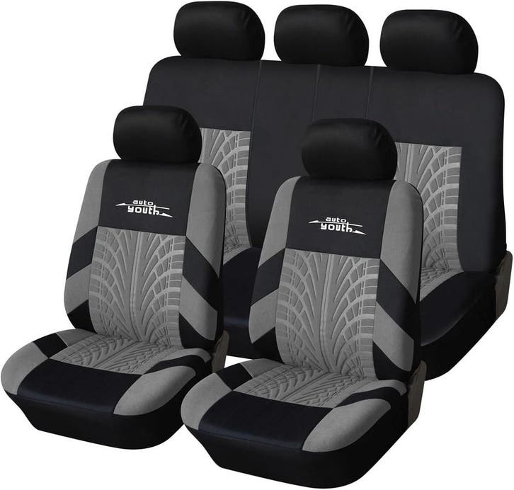 Autostoelhoezen Grijs Set | Splitsbaar | OP = OP, Autos : Pièces & Accessoires, Habitacle & Garnissage, Envoi