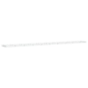 vidaXL Gabion plantenbak verhoogd 1000x100x20 cm, Jardin & Terrasse, Verzenden