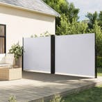 vidaXL Windscherm uittrekbaar 180x1200 cm wit, Verzenden, Nieuw
