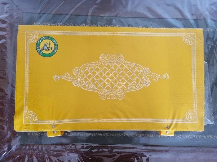 Laken (3) - 260 cm - 280 cm - certificaat met doos, Antiquités & Art, Tapis & Textile