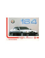 1990 ALFA ROMEO 164 INSTRUCTIEBOEKJE NEDERLANDS, Ophalen of Verzenden