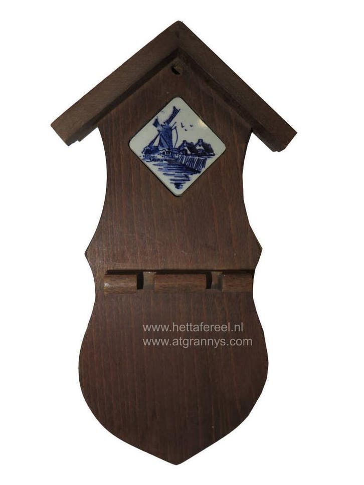 Lepelrekje met Hollands tegeltje, Maison & Meubles, Accessoires pour la Maison | Autre, Envoi