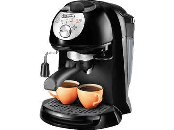 De Longhi -   - Semi Automatische Espressomachine Zwart, Verzenden, Nieuw, Gemalen koffie