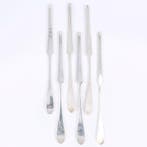 Delheid Frères - Kreeftvorken - Fourchette (6) - Argent 835