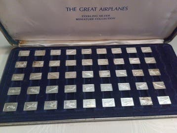 90 - Zilver .925 - Franklin Mint, USA - Nee (Zonder