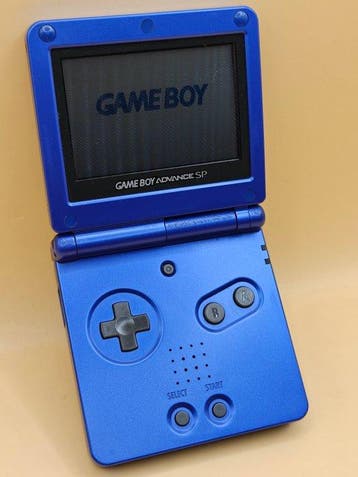Nintendo - Gameboy Advance SP - blu - funzionante con gioco, Nieuw