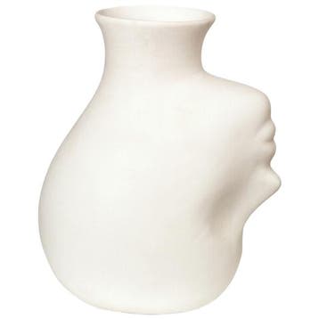 Polspotten Upside-down Head Vaas - Ongebruikt, Verzenden, Zo goed als nieuw, Wit