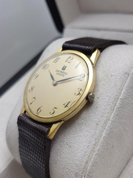 Universal Genève - Slim Case - Sans prix de réserve - Dress, Handtassen en Accessoires, Horloges | Heren