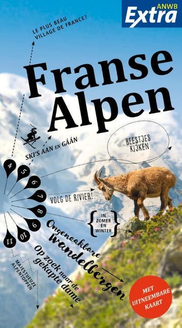 Franse Alpen / ANWB Extra 9789018044145 Harry Bunk, Verzenden, Harry Bunk