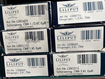 Liliput H0 - L328605 - Wagon de train miniature (6) -, Hobby en Vrije tijd, Nieuw