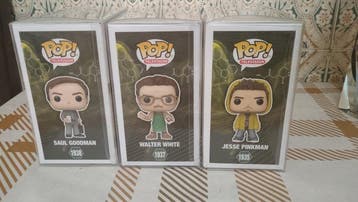 Funko - Funko Pop Saul Goodman / Walter White / Jesse