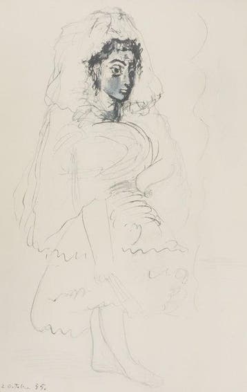 Pablo Picasso (1881-1973) - Jeune Espagnole