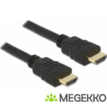 Delock 84751 Kabel High Speed HDMI met Ethernet  HDMI A male, Computers en Software, Verzenden, Nieuw