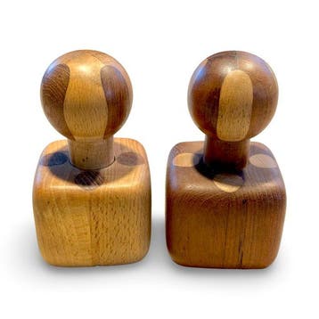 Richard Nissen Denmark - Birgit Krogh - Peper- en zoutstel -, Antiek en Kunst