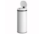 Veiling - Automatische Prullenbak - 50 Liter - Wit - Rond