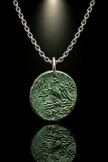 Zeldzaam Grieks Brons “De Adelaar van Zeus” — Oude