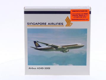 Schaal 1:500 Herpa 504553 Singapore Airlines - Airbus A34..., Ophalen of Verzenden