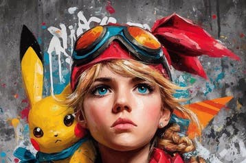 IPR Graph - Pikachu: Latido Urbano y Aventura sobre Lienzo, Nieuw