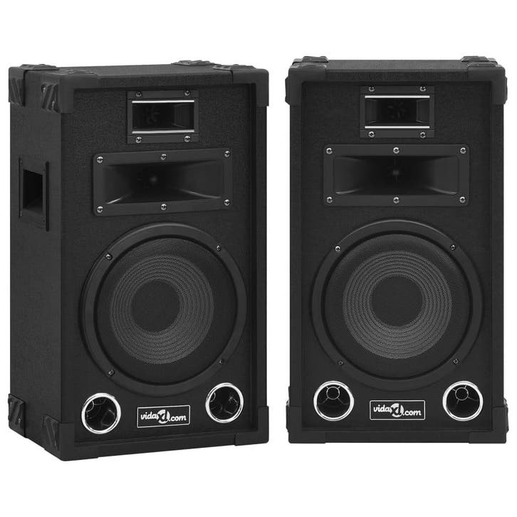 vidaXL Hifi-podiumluidsprekers 2 st passief professioneel, Audio, Tv en Foto, Luidsprekerboxen, Nieuw, Verzenden