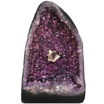 Vivid Amethyst - Cathedral Geode - 49x32x24 cm- 30.5 kg