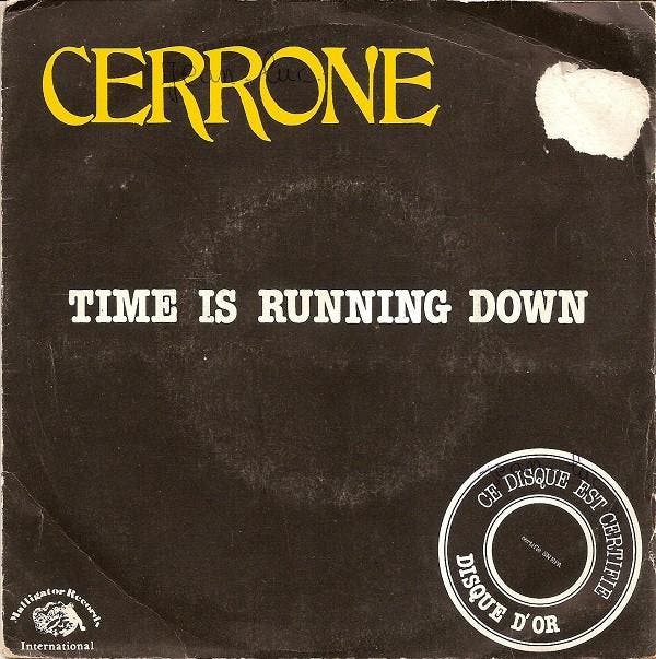 Cerrone - Time Is Running Down, Cd's en Dvd's, Vinyl | Pop, Gebruikt, Verzenden