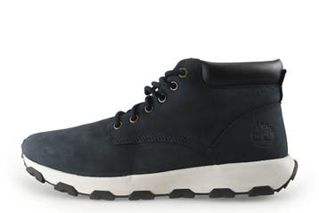 Timberland Veterboots in maat 43½ Blauw, Kleding | Heren, Timberland, Boots, Zo goed als nieuw, Verzenden