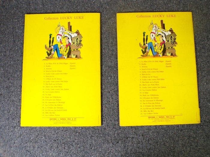 Lucky Luke T13 + T14 - Le Juge + Ruée sur lOklahoma - 2x B, Livres, BD