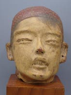 Replica van de Olmec Terracotta Buste - 25 cm (Zonder