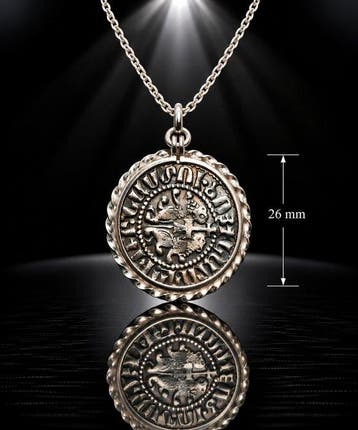 Middeleeuwen, kruisvaardersperiode Zilver “De Leeuwenkoning”