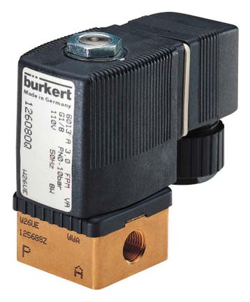 Électrovanne G1/4 NO Laiton FKM 0-4bar/58psi 24VDC Oxygène, Verzenden