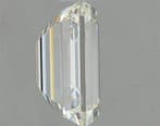 1 pcs Diamant (Natuurlijk) - 0.70 ct - Smaragd - L - VVS1 -