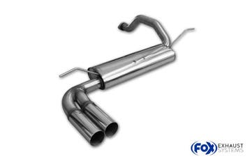 FOX Honda Civic 5 einddemper dwars - 2x76 Type 10, Verzenden