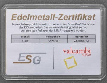 2 gram - Goud, Postzegels en Munten