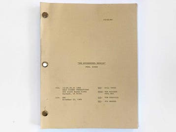 The Mouseketeer Reunion : Origineel script van Walt Disney, Verzamelen, Nieuw