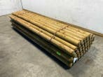 Veiling - 50x Paal rond gefreesd 1 zijde gekroond ø10x300cm, Tuin en Terras, Palen, Balken en Planken, Nieuw