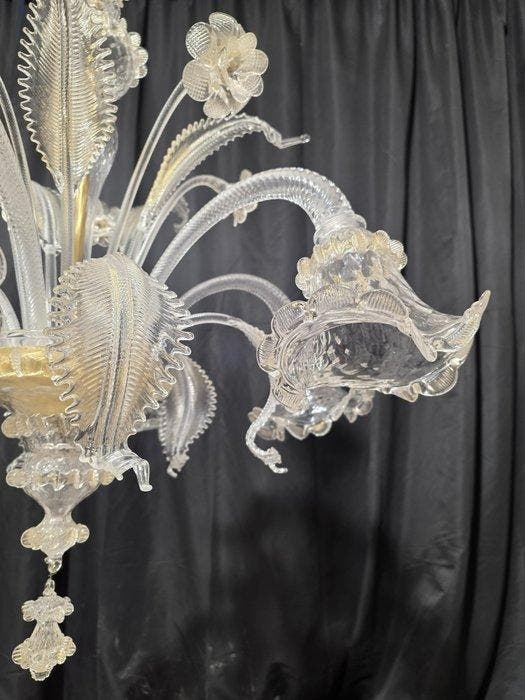 Lustre - Arch1 - Verre de Murano - 6 lumières, Antiek en Kunst, Antiek | Verlichting