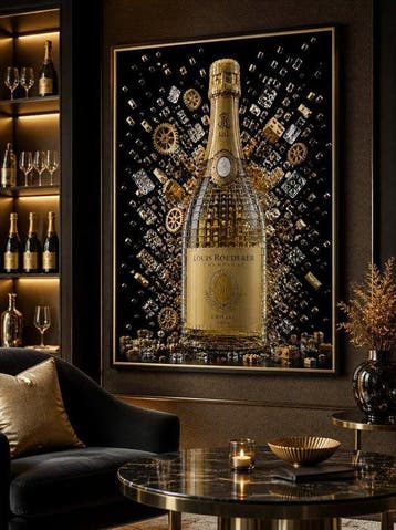Maison Dart - Cristal Golden Explosion, Nieuw