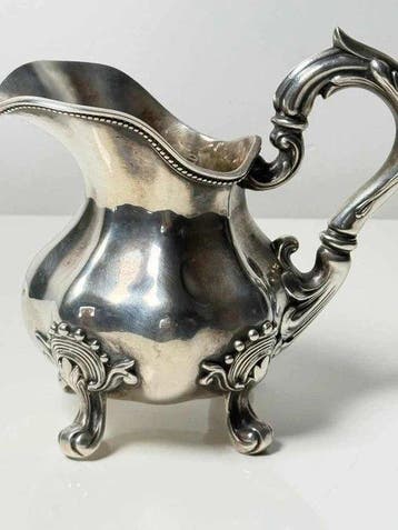 Charles Harleux - Melkkan - Pot à lait en argent massif –, Antiek en Kunst