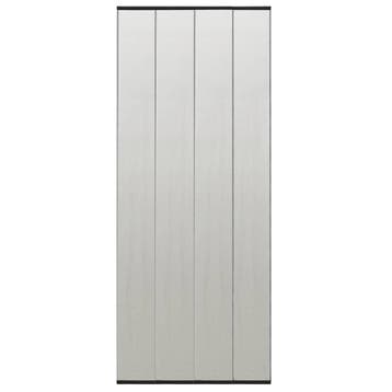 vidaXL Vliegengordijn 100x220 cm polyester mesh zwart, Verzenden, Nieuw