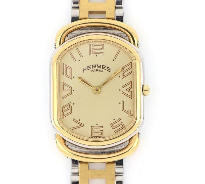 Hermès - Rallye - Sans prix de réserve - RA1.240 - Femme -, Handtassen en Accessoires, Horloges | Heren