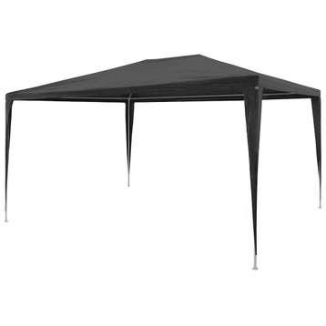 vidaXL Partytent 3x4 m PE antraciet, Verzenden, Nieuw