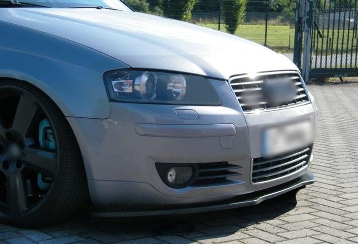 Front Splitter voor Audi A3 8PA, Auto diversen, Tuning en Styling, Ophalen of Verzenden